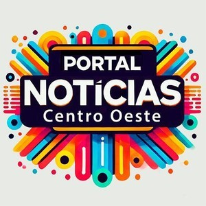 Logomarca do Portal de Notícias Centro Oeste colorida